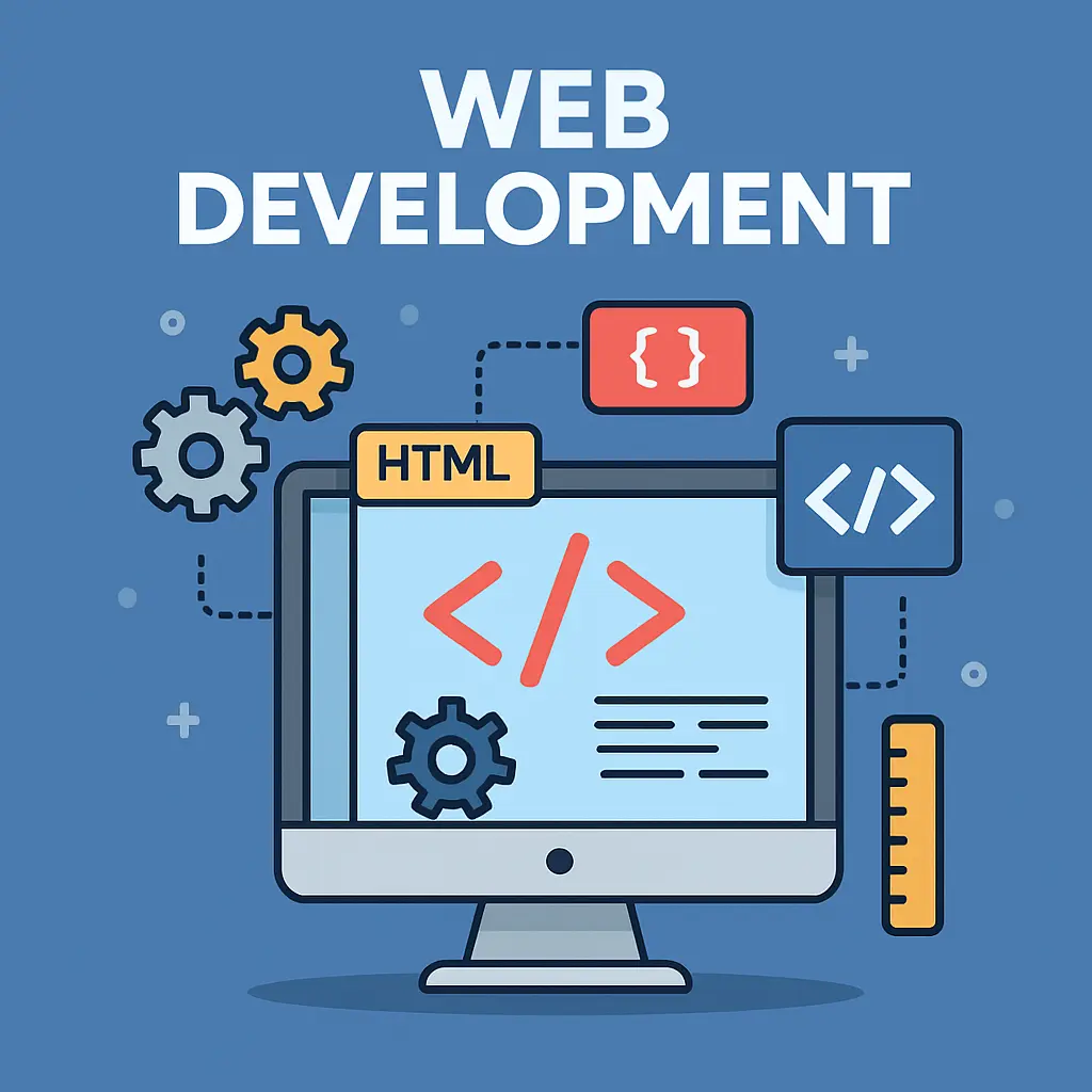 a monitor with web development tools